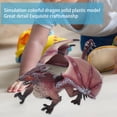 thumbnail image 3 of Ancient Realistic Dragon Model Figure Toys, Fire Simulation Dazzling Static Dragon Model,Flying Spitfire Dragon Figurines Collection Hand Painted Dinosaur Gifts, 3 of 9
