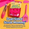 thumbnail image 2 of Scrub Mommy Sponges - Dish Scrubber + Non-Scratch Cleaning Kitchen, Bathroom Multi-Surface Safe Dual-Sided for Scrubbing Online Exclusive (3 Count), 2 of 5