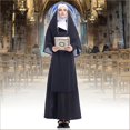 thumbnail image 4 of Disfraz de monja para mujer, disfraz de Cosplay, traje de fiesta de Halloween, conjunto de disfraz de Cosplay oso de fresa  Hogar, 4 of 5