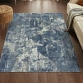 thumbnail image 6 of Luxe Weavers Modern Abstract Blue 8x10 Area Rug, Contemporary Stain Resistant Carpet, 6 of 6