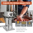 thumbnail image 5 of HPDAVV Electric Sausage Maker Sausage Stuffer 25L Capacity Meat Filler Machine Stainless, 5 of 15