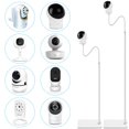 thumbnail image 1 of Soporte de suelo para monitor de bebé de altura ajustable de 68,8 pulgadas para óptica infantil DXR-8 Pro, Eufy Spaceview/Spaceview Pro/Spaceview S, Nanit Pro, Motorola, Owlet Baby Monitor y cámaras c, 1 of 5