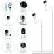 thumbnail image 1 of Soporte de suelo para monitor de bebé de altura ajustable de 68,8 pulgadas para óptica infantil DXR-8 Pro, Eufy Spaceview/Spaceview Pro/Spaceview S, Nanit Pro, Motorola, Owlet Baby Monitor y cámaras c, 1 of 5