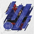 thumbnail image 2 of Men's Marvel Spider-Man: No Way Home Suit Blueprint Panels  Graphic Tee White Small, 2 of 5