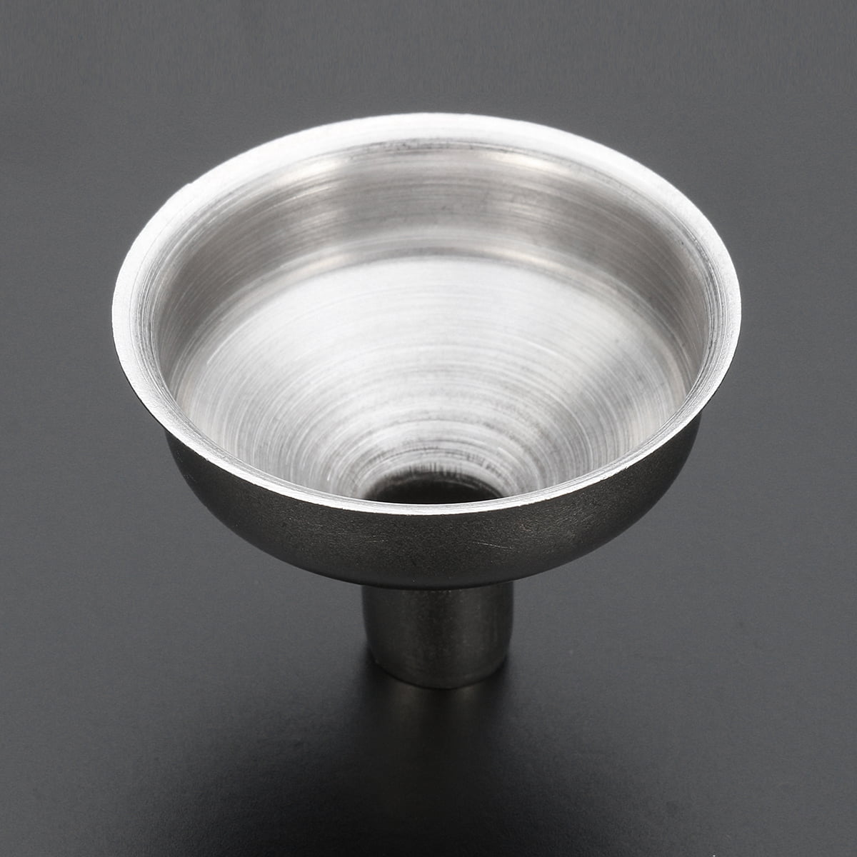 182046676249 5 Pcs Mini Stainless Steel Liquid Funnel Wide Mouth