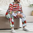 thumbnail image 7 of Lsque Funny Christmas Gnome Pattern Long Sleeve Pajama Set for Men - Soft 2-Piece Sleepwear and Loungewear Set with Pockets, Comfy Nightwear-Small, 7 of 7