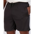 thumbnail image 3 of Real Essentials 4 Pack: Men's 5" Mesh Quick-Dry Running Shorts with Zipper Pockets & Drawstring (Available in Big & Tall), 3 of 6