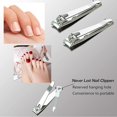 thumbnail image 5 of 2 Pcs Coupe-Ongles en Acier Inoxydable, Coupe-Ongles Professionnel, 5 of 5