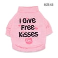 thumbnail image 3 of Methold Ropa Camisa Estampado de letras Disfraces Chaqueta de cuello Accesorios de belleza Perros Chihuahua Cachorro Bulldog Rosa XS Type3 NO3 Methold PT003727-21B, 3 of 6