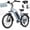 Blue, variant on VIPDRIVE 26" Electric Bicycle for Adults, Women's Cruiser eBike with 750W Motor, 48V Battery, 7-Speed, LCD Display, Up to 20 MPH, 50 Mi Range, UL2849