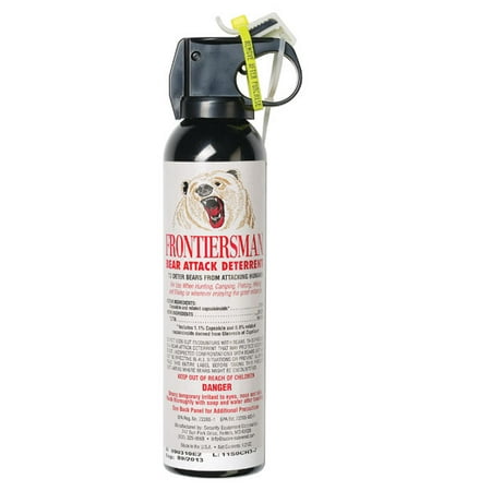 SABRE Frontiersman Bear Spray 9.2 oz (Best Bear Spray On The Market)