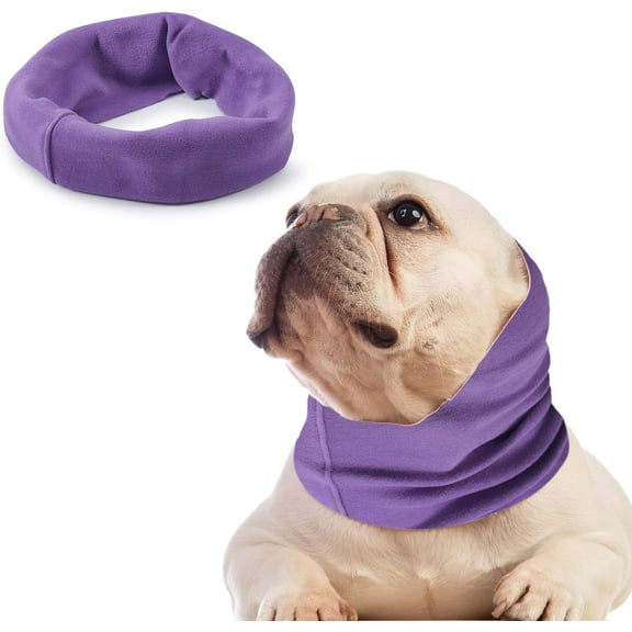 1Pcs/2Pcs Dog Warm Neck & Quiet Ear Covers for Ear Protection, Calming Ear Muffs for Dogs/Cats - Hood for Anxiety Relief/Calming/Warm