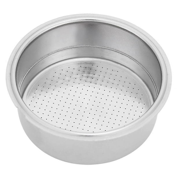 Filtre à café double couche en acier inoxydable, panier filtrant pressurisé, accessoires pour machine à café pour double tasse