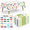 Birthday Balloon-54" X 108" Rectangle, variant on Plastic Table Cloth Disposable 54x108 Inch 10 Pack Rainbow