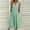 Green, variant on New Dresses for Women Women's Fashion Casual Sleeveless-Neck Button Striped Print Pocket Maxi Dress Summer Dresses for Women