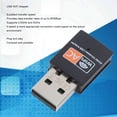 thumbnail image 3 of Adaptador De Red Inalámbrico, Velocidad De Transmisión Rápida USB WiFi Dongle 600Mbps Compacto Para Para XP Vista 7 8 10 11, 3 of 7