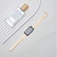 thumbnail image 5 of Minimalist Double Buckle PU Material Strap For Smart Bracelets Original Design Card Clasp Wristband, 5 of 5