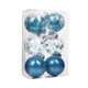 thumbnail image 2 of 8CM 6PC Christmas Decorations Tree Ball Bauble Hanging Home Party Ornament Decor, 2 of 3
