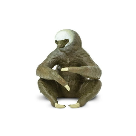 Wild Safari Wildlife Two-Toed Sloth Safari Ltd Animal Educational Toy Figure