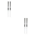 thumbnail image 4 of Guardoinrt Lot de 2 Brosses à Tambour en Acier à Haute Teneur en Carbone Bâton de Cajon Musical Résistant à l'Usure Fournitures d'Instruments Bâtons Blanc 2Ensemble, 4 of 6