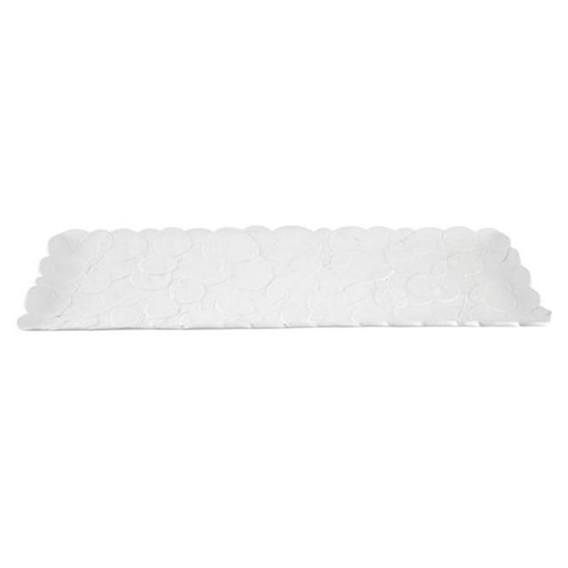 Groupe Grande Feuille Botanique Plat de Mélamine&44; Pack de 6