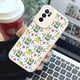 thumbnail image 3 of Mantenga su iPhone seguro y a la moda con una divertida funda plateada mate de doble capa con diseño gráfico, 3 of 4