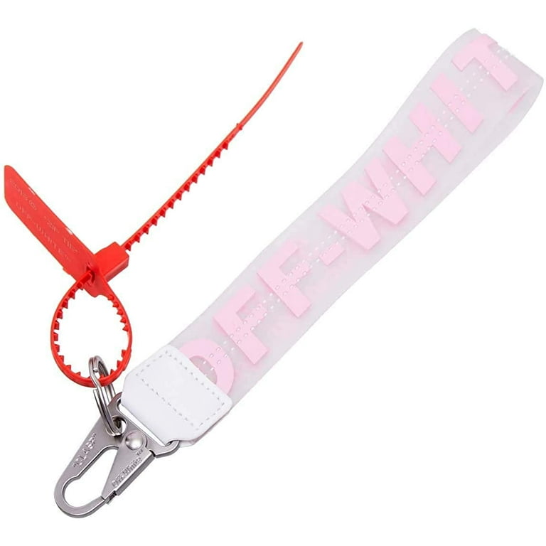  Off Classic White Keychain Wristlet Strap,Women Wristlet  Keychain Lanyard Accessories for Key,Wallet,Wrist,Jeans Decor,Lanyard  Wristlet Keychain for Men (Pink) : Office Products