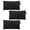 Black, variant on 3Pcs Tool Pouches Small Tool Bag Multipurpose Zipper Pouches for Organizing Waterproof Utility Tool Storage Organizers
