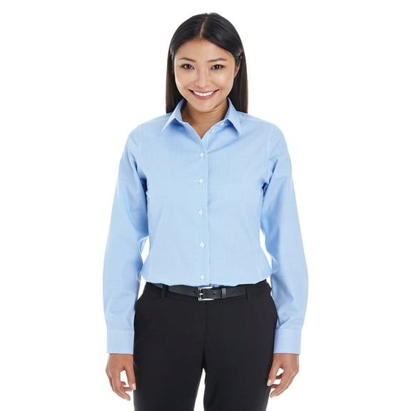 Devon & Jones Ladies' Crown Woven Collectionâ„¢ Royal Dobby Shirt - DG532W