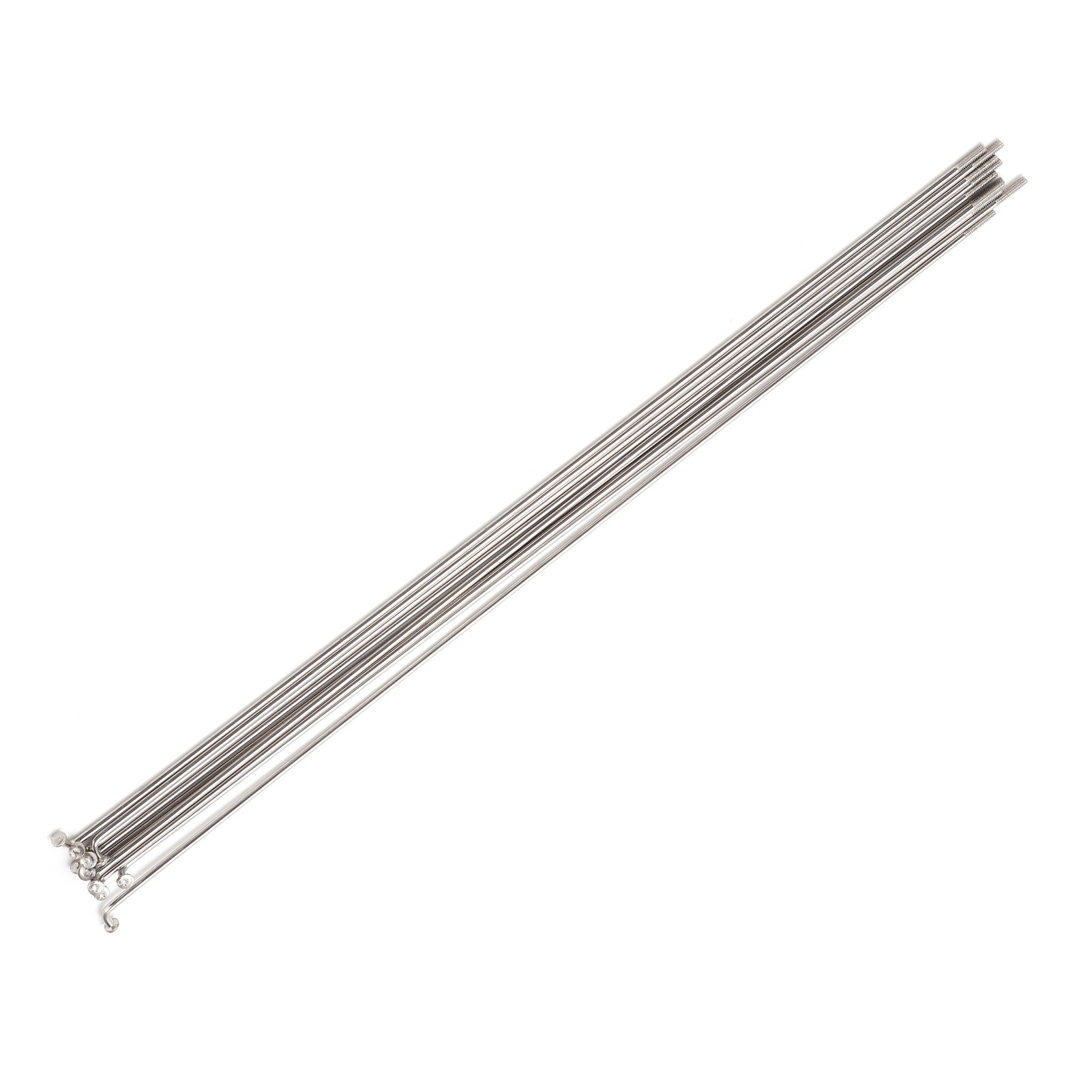 Lot De 12 Rayons De Vélo En Acier Inoxydable 304 – 260 Mm, 14G, Noirs, Avec écrous De 14 Mm – Pour VTT, Route, Pliant