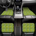 thumbnail image 6 of Uemuo Car Floor Mats - Watercolor Kiwi Fruits Summer Pattern Carpet Floor Mats for Cars, Auto Accessories Front & Rear Car Floor Foot Mat Sets of 4 Pieces, 6 of 6