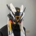 thumbnail image 4 of Casco Cyberpunk máscara Shinobi Robot máscara samurái Cosplay Techwear Cyber Punk casco de alta tecnología armadura juguete futurista con luz Led, 4 of 4