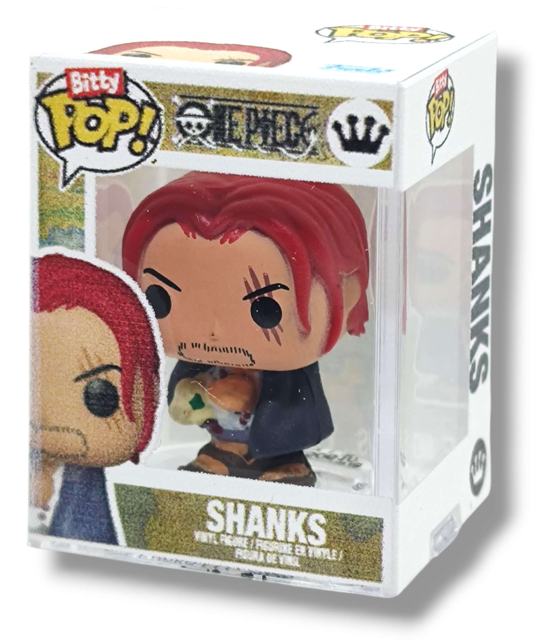 Funko One Piece Bitty POP! Shanks Micro Vinyl Figure