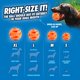 thumbnail image 4 of Bolas Fetch Chuckit! Mediano Breathe Right Juego de 2, 4 of 8