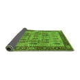 thumbnail image 2 of Ahgly Company Indoor Rectangle Oriental Green Industrial Area Rugs, 4' x 6', 2 of 4