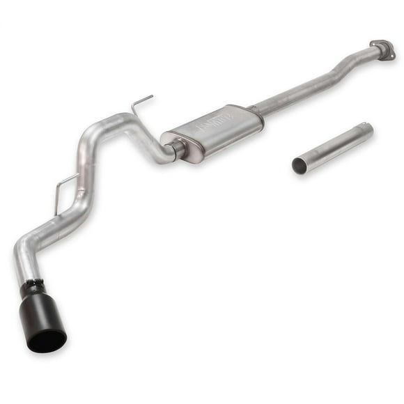 Fits 2015-2020 Ford F-150 Flowmaster Exhaust System Kit 717887 FlowFX Cat-Back System; Stainless Steel; With Muffler; 3 Inch Pipe Diameter; Single Exhaust With Single Exit