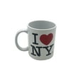 thumbnail image 3 of I LOVE NY White Ceramic Coffee Mug - 11oz, 3 of 5