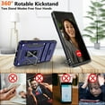 thumbnail image 5 of Pixel 7 Pro case, Google Pixel 7 Pro Case with Slide Camera Cover, Shockproof Google Pixel 7 Pro Phone Case with Magnetic Kickstand Case for Google Pixel 7 Pro Blue, 5 of 12