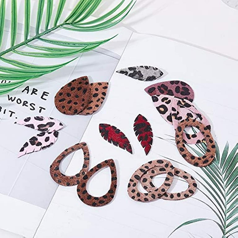 Leather earring deals supplies
