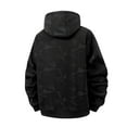 thumbnail image 3 of Yaoyar Men's Sherpa Lined Hoodie Jacket Winter Warm Heavy Weight Zip Up Hooded Sweatshirt Thick Fleece Coats, 3 of 8