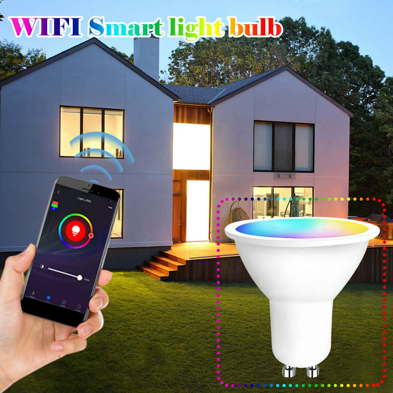 Wifi Smart GU10 LED Bulb, Works with Alexa, 2700-6500K - Lepro