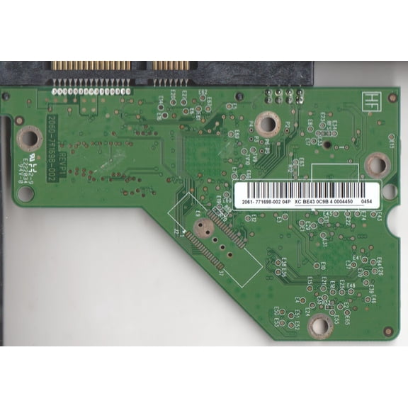 WD10EARS-00MVWB0, 2061-771698-002 04P, WD SATA 3.5 PCB