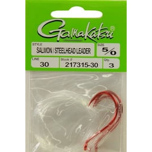 Gamakatsu Salmon Leader Fishing Equipment, 30 lb