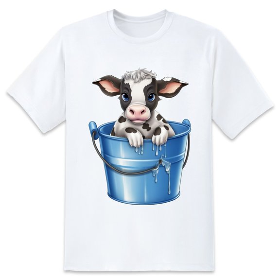 Men's Graphic TeeCow (26) Letter Print T-Shirts Round Neck Short Sleeves Sizes XS-5XL Summer Daily Casual Tops