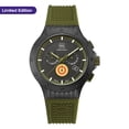thumbnail image 1 of Funda de titanio negra para reloj Glock Precision, silicona verde, 1 of 1