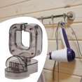 thumbnail image 3 of Wall Mounted Hair Dryer Holder Hands-Free Detachable Blow Dryer Suction Cup Stand Home Light Luxury Hair Dryer Storage Artifact, 3 of 9