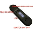 thumbnail image 2 of 12V Electric Heated Fleece Blanket with Temperature Adjustment for Car RV Winter Home Office, 2 of 4