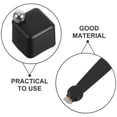 thumbnail image 3 of Raindrops Billiard Chalk Holder Pocket Clip Black Soft Plastic Durable Pool Cue Accessory, 3 of 8