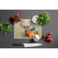thumbnail image 4 of Deer Stag Glass Cutting Board Large 12 in x 15 in, 4 of 5