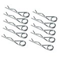 thumbnail image 1 of Global Truss Pince de Sécurité R-Clip pour Fixer la Goupille d'Attache de Cisaillement Conique (10 Pack), 1 of 5